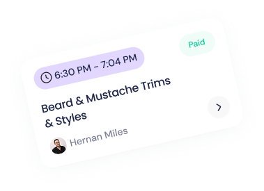 App screenshot: Appointments